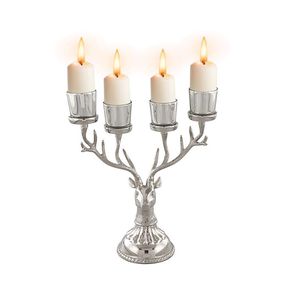 Decorazioni natalizie renna porta candela ornamento per decorazioni Festive - Product Image 1