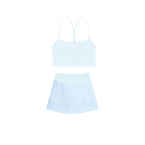Conjuntos de Top Corto y Pantalones Cortos de Lona Casual de 2 Piezas Personalizados al por Mayor para Mujer, Mangas Cortas, 100% Algodón, Ecológicos y Transpirables - Product Image 1