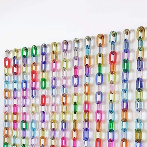 Eslabones de Cadena de Resina Transparentes Grandes y Ecológicos para Decoración Navideña de Pared DIY Personalizada por Abdul Rehman Enterprises - Product Image 5