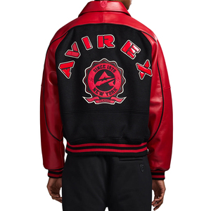 Vestes de moto pour hommes en cuir de vache véritable, sur mesure, brodées, style streetwear, taille plus, été/printemps, OEM - Product Image 4