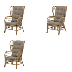 Chaise Kimberly de Type meubles en rotin de vente chaude pour la maison et le jardin maille de rotin de loisirs extérieurs pour la vie d'appartement - Product Image 1