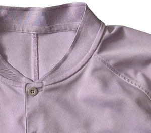 Polo de Punto de Manga Corta para Hombre, Color Morado Claro, Secado Rápido, Estilo Casual, Corte Regular - Product Image 6