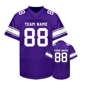 Maillot de football américain vintage en polyester et élasthanne, personnalisable pour équipe, anti-transpiration, impression DTF sur mesure - Product Image 2