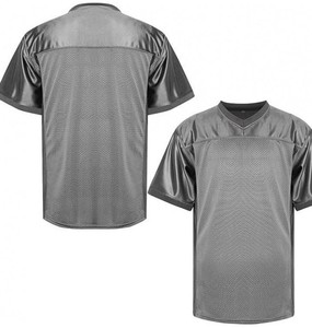 Maillot de football unisexe à col en V et manches courtes, imprimé en 3D, logo personnalisé, couleur unie, maille respirante en polyester, toutes saisons, coupe classique - Product Image 3