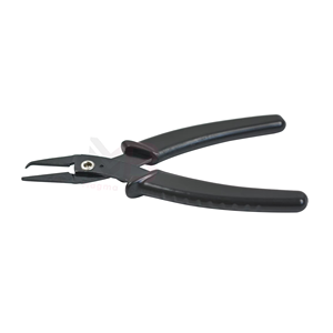 Surgical Grade Stainless Steel <b>Plain</b> Hair Extension Pliers Metal Flat Corner Curved Tips for Install and Remove <b>Tools</b> - Product Image 3