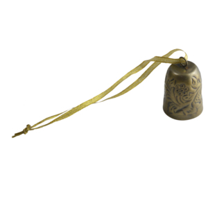 Campana Colgante de Metal con Acabado Dorado Antiguo, Decoración Navideña, Campanas para Pooja, Campanas Religiosas Tradicionales de Iglesia, Tamaño Personalizado - Product Image 6