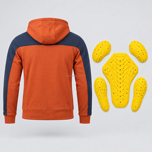 Sudadera con Capucha para Motociclistas, Personalizada para Hombre, con Armadura CE, Diseño Transpirable y Resistente al Viento, para Carreras, Turismo y Aventuras - Product Image 3