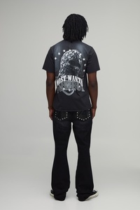T-shirt personnalisé pour homme avec impression sérigraphique, OEM, motif graphique personnalisé, manches courtes, streetwear, col rond, vêtement décontracté, haut tendance - Product Image 5