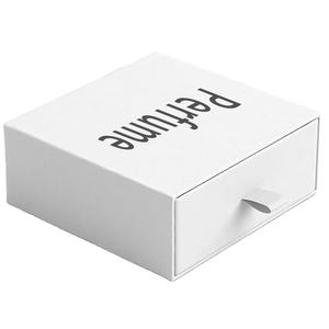 Luxury Eco-Friendly Biodegradable Handmade Custom Folding Magnetic Flip Perfume <b>Box</b> Ribbon Handle Rigid Paper Packaging UV Logo - Product Image 3