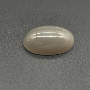 Grand cabochon de pierre de lune grise naturelle 27,40 carats, taille ovale, pour la fabrication de bijoux - Product Image 6