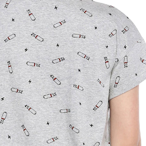 T-shirt imprimé décontracté pour femmes, hauts en coton respirant, manches courtes, vêtements légers et confortables - Product Image 6