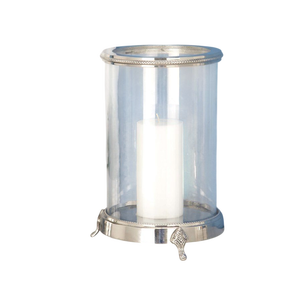 <b>Black</b> Metal Glass Cylinder Flameless Candle Holder for Home Decoration Candle Holder Metal Glass Votives Candle Holder - Product Image 5