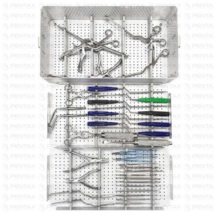 Ensemble d'instruments chirurgicaux orthopédiques de haute qualité pour la colonne vertébrale cervicale et lombaire, pour laminectomie, en acier inoxydable allemand, manuel - Product Image 1