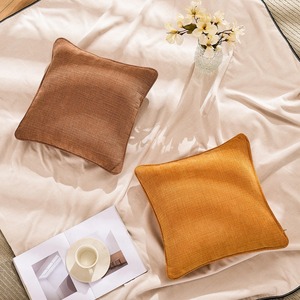 Custom Solid Color Washable Decorative & Throw Pillows Multi-Size for Hotel <b>Sofa</b> - Product Image 3