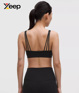 XEEP สปอร์ตบราโยคะคุณภาพสูงสำหรับผู้หญิง รุ่น XC-SB-86 ดีไซน์เรียบง่าย ระบายอากาศได้ดี สายปรับได้ แผ่นรองถอดออกได้ รองรับได้ดี แห้งเร็ว - Product Image 2