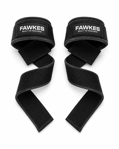 Sangles de musculation Fawkes en toile antidérapantes, sangles de levage de poids unisexes, fermeture élastique réglable, légères et très extensibles - Product Image 2