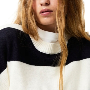 เสื้อคลุมคาร์ดิแกนไหมพรมแขนยาวสำหรับผู้หญิงไซส์พลัส แฟชั่นฤดูหนาว ป้องกันขนร่วง พร้อมส่ง - Product Image 4