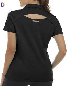 Venta al por mayor de alta calidad transpirable mujeres Golf Polo camisas señoras Casual manga corta con estampado de flecha señoras Golf Polo camisas - Product Image 6