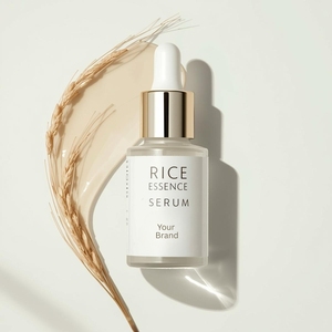 Suero Facial Vegano Natural Orgánico con Esencia de Arroz Blanco, Vitamina C, Ácido Hialurónico, Blanqueador, Antienvejecimiento, Antiarrugas, Tónico en Spray - Product Image 2