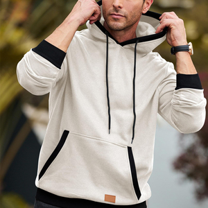 Best Selling Product Street Wear <b>Men</b> Cotton Blended Hoodies With Logo Hot Sale Custom Design Cotton Plain <b>Pullover</b> <b>Men</b> Hoodies - Product Image 3