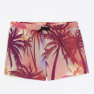 Pantalones Cortos de Playa para Hombre, Trajes de Baño de Verano, Servicio de Marca Privada de un Fabricante Profesional de Trajes de Baño - Product Image 1