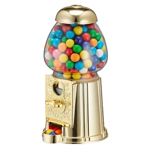 เครื่องขายลูกกวาดแบบเติมได้ ควัง ซีเอ๋อ ขนาด 9 นิ้ว สีทองเงา สไตล์โบราณ - Product Image 3