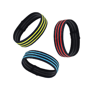 Bande de résistance élastique en tissu, écologique, antidérapante, durable, pour entraînement à domicile, différents niveaux de résistance, vente en gros à bas prix - Product Image 3