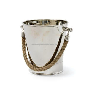 Seau à glace de qualité supérieure en acier inoxydable de haute qualité conteneur à glace Pot Champagne bouteille refroidisseur en gros élégant refroidisseur de vin par TCD - Product Image 5
