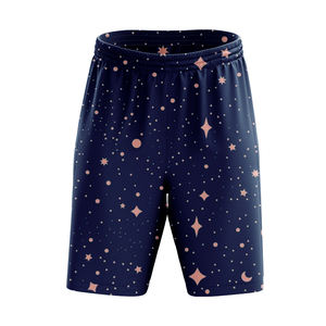 Shorts de sport décontractés pour hommes en toile 100 % polyester, coupe-vent numérique, séchage rapide, respirant, écologique, pour la plage - Product Image 1