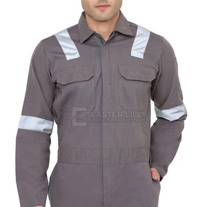 Overol de Trabajo de Diseño Personalizado para Uso en Exteriores, Color Sólido, Cómodo y Transpirable - Product Image 4