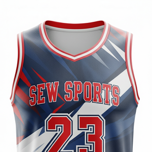 Ensemble d'uniformes de basketball personnalisés, coupe ample, vierges, flexibles, pour matchs de basketball - Product Image 3