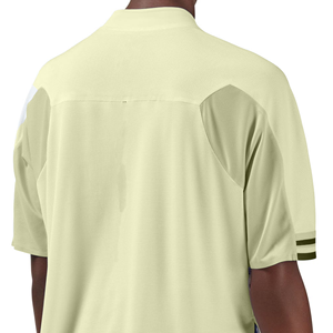 Camiseta Deportiva de Fútbol para Hombre, Cuello Alto, Manga Corta, Malla Transpirable, Corte Regular, Color Sólido, para Adultos, Todas las Temporadas - Product Image 3
