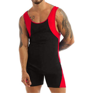 Fabricant de maillots de lutte et d'arts martiaux mixtes en Spandex/Polyester, respirants, extensibles, durables, légers et à coupe ajustée |   Équipe OEM - Product Image 1