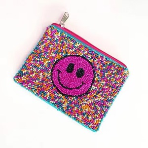 CRYSTAL CRAFT Nouvelle Collection : Porte-monnaie Femme Brodé et Perlé Fait Main, Sac Bandoulière Tendance et Exquis, Style Unique - Product Image 1