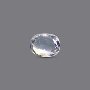 Oval Cut 4.25 Carat Paraiba White Zircon Loose Gemstone for Fine Jewelry - Product Image 2
