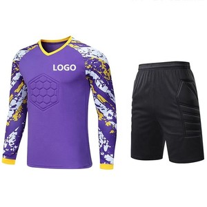 Camiseta de Portero al por Mayor con Logotipo Personalizado, Camiseta de Fútbol de Manga Larga para Portero - Product Image 2