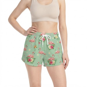 Shorts Deportivos Casuales Sublimados Personalizados para Mujer, Ropa Deportiva Activa con Estampado - Product Image 3