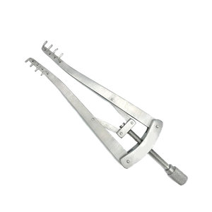 Rétracteur auto-serrant de haute qualité Alm 7 cm (2,75 pouces) 4x4 à dents émoussées en acier inoxydable chirurgical - Product Image 2