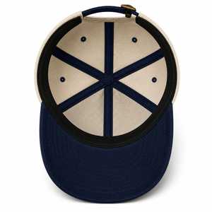 Gorra de Béisbol Premium con Corona y Alas Bordadas en 3D, Gorra de Béisbol de Algodón de Lujo con Bordado en Relieve 3D - Product Image 5