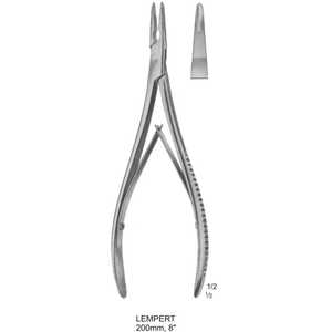 คีมตัดกระดูกสแตนเลสเกรดทางการแพทย์คุณภาพส่งออก ใช้งานง่าย ฆ่าเชื้อได้ ตัดและจัดรูปทรงได้ คีมผ่าตัด MOQ ต่ำ - Product Image 1