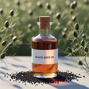 Aceite de Semillas Negras Prensado en Frío, Aceite Portador Puro de Nigella Sativa para Cosméticos, Crecimiento del Cabello y Salud de la Piel - Product Image 4