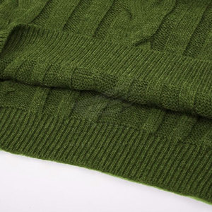 Pull en tricot d'hiver pour homme de qualité supérieure avec logo sur le devant, respirant, 100% coton/laine, design moderne et tendance - Product Image 4