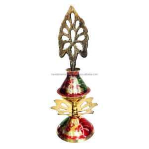 หม้ออายไลเนอร์ทองเหลืองพร้อมแท่ง surmedani ขัดเงาสำหรับเก็บเครื่องสำอางเครื่องสำอางที่ใช้ - Product Image 1