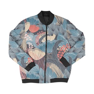Veste bomber zippée pour homme de haute qualité, veste varsity chaude avec design personnalisé - Product Image 2