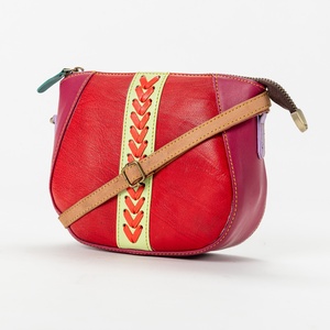 Femmes décontracté été Vintage Patchwork Messenger sac grande capacité cuir de vachette motif spécial à la mode élégant sac - Product Image 1
