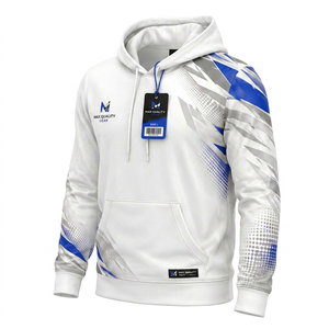 Hoodies pour sublimation, hoodies de sport, service OEM personnalisé, haute qualité, hommes femmes, 100% polyester, sublimation vierge. - Product Image 4