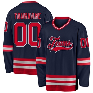 Maillot de hockey personnalisé en dentelle bordeaux et blanc, qualité supérieure, vente en gros, directement de l'industrie, le plus vendu - Product Image 5