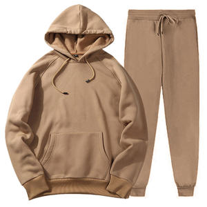 Conjunto de Sudadera con Capucha y Pantalones de Chándal de Forro Polar para Hombre, 100% Algodón, Estilo Urbano, con Logotipo Frontal, 16 Colores, Personalizable, Venta al por Mayor - Product Image 6