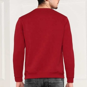 Nouveaux sweats à capuche pour hommes, col rond personnalisé, en molleton uni 100% coton, coupe oversize légère, marque privée, vente en gros, streetwear - Product Image 4