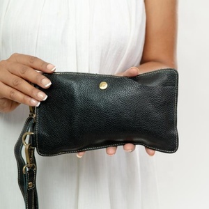 Tooled Leather & Cowhide Crossbody Phone Bag Genuine Leather Carved Mobile Pocket <b>Small</b> <b>Purse</b> Western Hair On Hide Women Handbag - Product Image 3